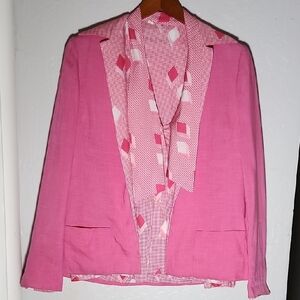 Women's Pink Blazer